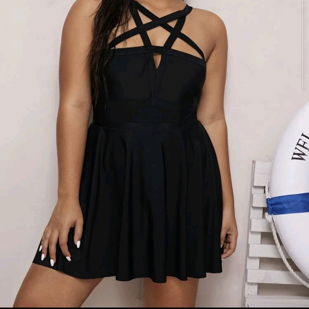 Pentagram Plus Size Swim Suit